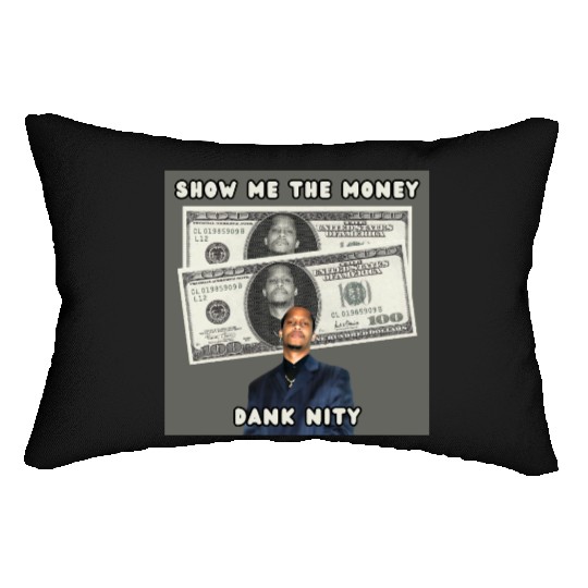 Dank Nity - Show Me The Money Lumbar Pillows