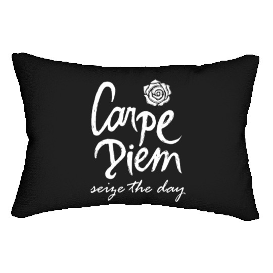 Carpe Diem Seize the Day Oversized Lumbar Pillows