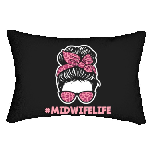 Midwife Life Leopard Print Style Lumbar Pillows
