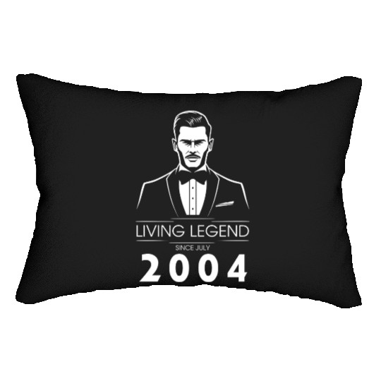 21st birthday Living Legend (GENT) since 07/2004 Lumbar Pillows