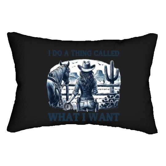 Western Cowgirl – Bold Country Lumbar Pillows