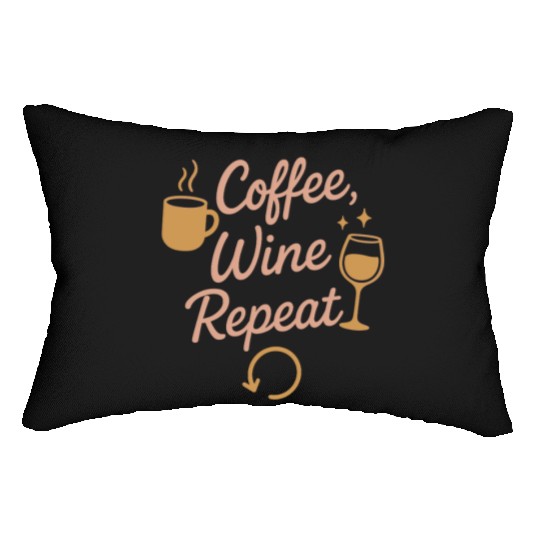 Single Mom Life Chaos Coordinator Wine Coffee Lumbar Pillows