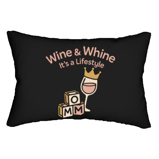 Single Mom Life Chaos Coordinator Wine Coffee Lumbar Pillows