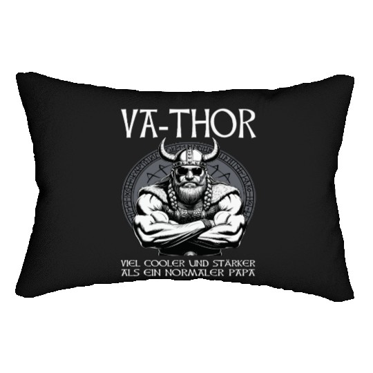 Viking Warrior Man Odin Thor Norman Walhalla Lumbar Pillows