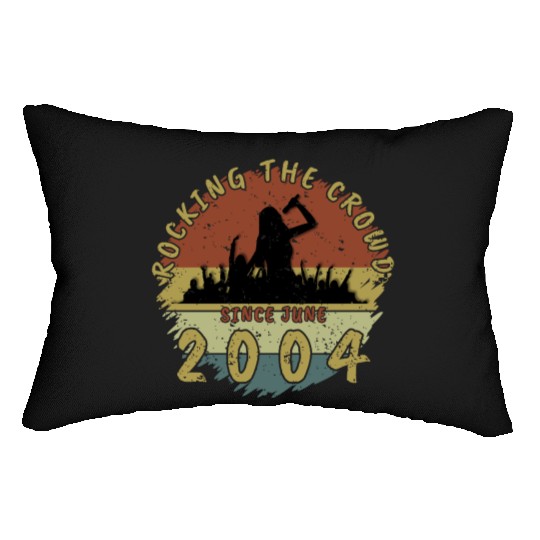 21st Birthday Rocking the crowd SNG 06/2004 Lumbar Pillows