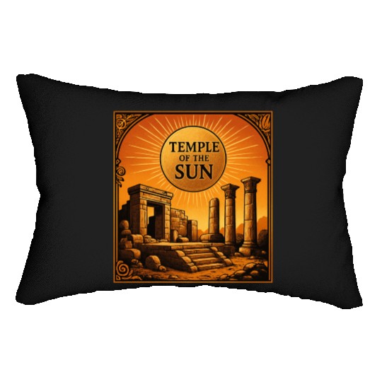 Temple of the Sun Lumbar Pillows