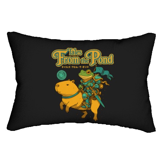 Tales From The Pond Lumbar Pillows