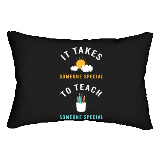 Sped Teacher Education Autism Lumbar Pillows