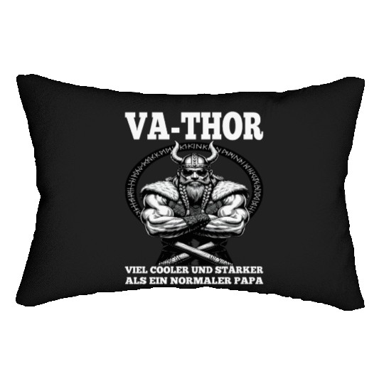 Viking Warrior Man Odin Thor Norman Walhalla Lumbar Pillows