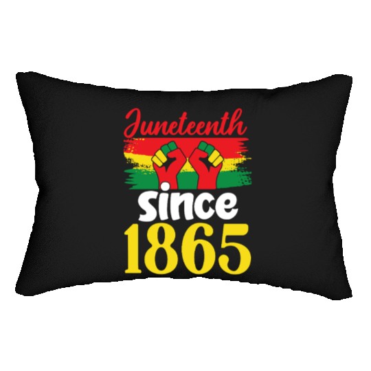 Juneteenth Since 1865 Lumbar Pillows