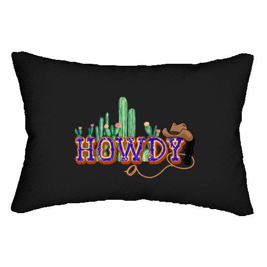 HOWDY! Lumbar Pillows