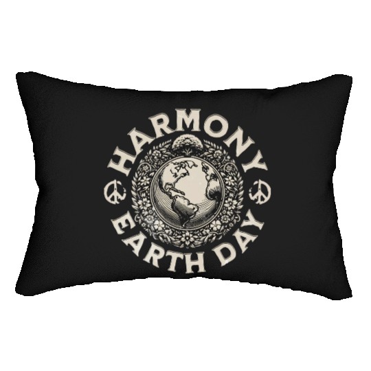 Earth Day Lumbar Pillows | Harmony with Nature Lumbar Pillows