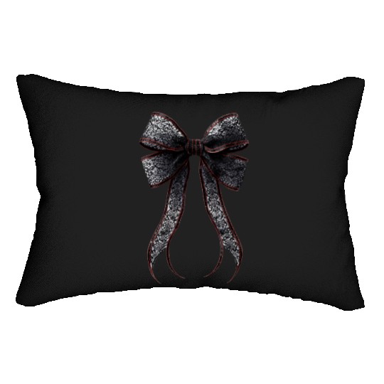 lace bow Lumbar Pillows