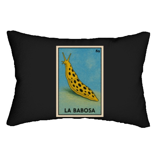 LA BABOSA - THE SLUG - LA LOTERÍA Lumbar Pillows