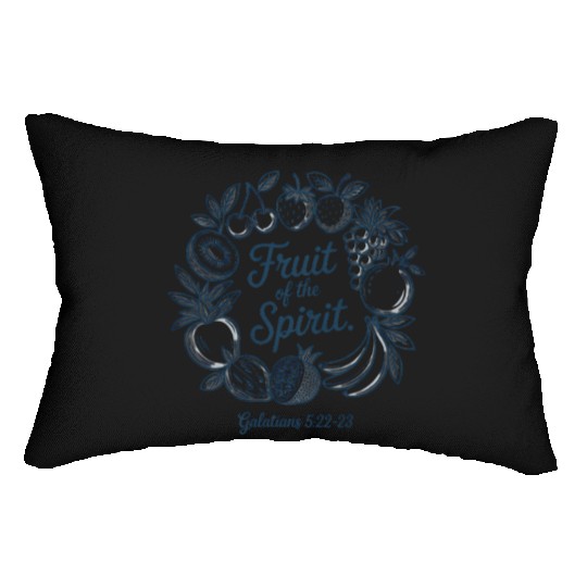 Fruit of the Spirit Christian Summer Lumbar Pillows
