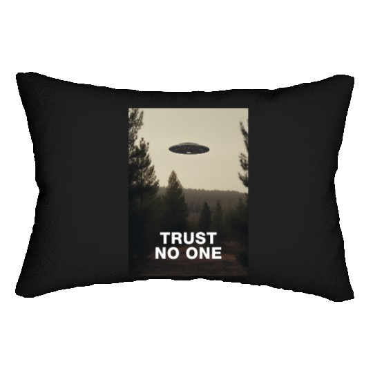 Trust No One/The X-Files poster, S01E24 1994 Lumbar Pillows