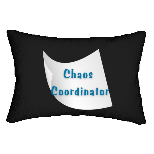 Chaos Coordinator – Funny Teacher Lumbar Pillows