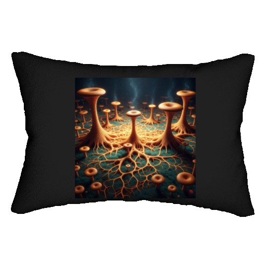 Fungi Forest Dream Lumbar Pillows