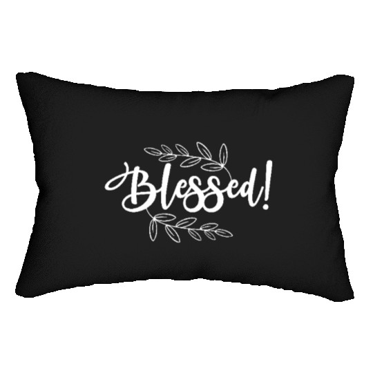 Saved with Amazing Grace Lumbar Pillows | Christian Lumbar Pillows