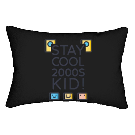 Stay Cool 2000s Kid – Y2K Retro Lumbar Pillows
