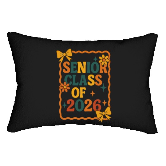 Senior Class of 2026 Back to School Lumbar Pillows