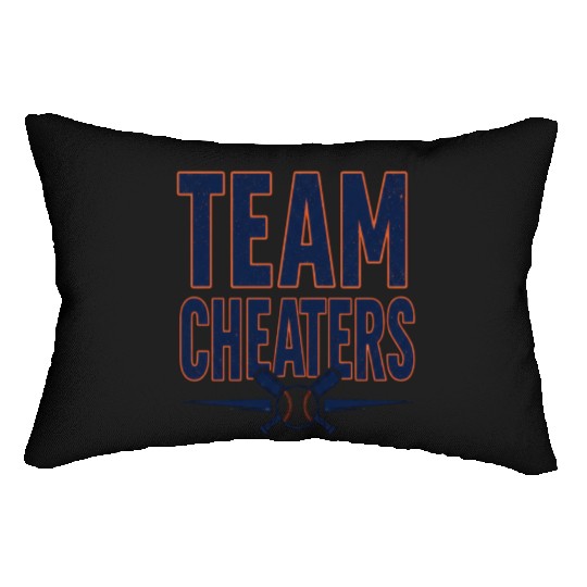 Houston Asterisks Baseball Team Cheaters Lumbar Pillows