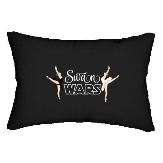 Ballet Dancer gift for ballerina dance teacher Lumbar Pillows