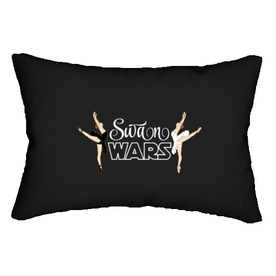 Ballet Dancer gift for ballerina dance teacher Lumbar Pillows