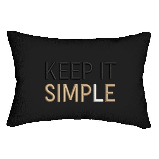 Keep It Simple Lumbar Pillows