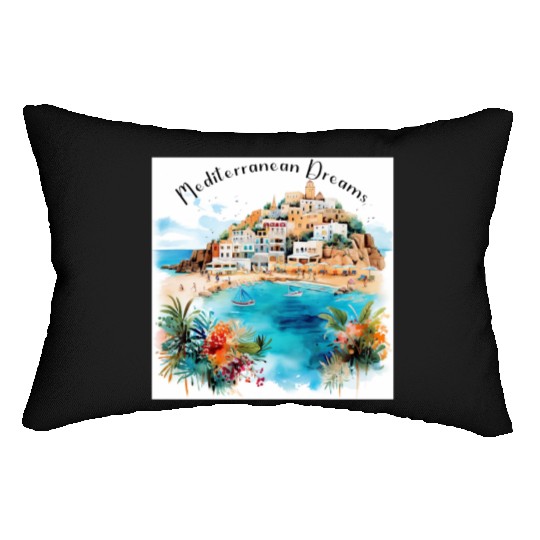 Mediterranean Dreams Lumbar Pillows