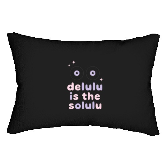Delulu Eyes – TikTok Core Energy Lumbar Pillows