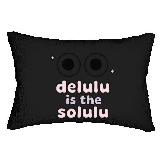 Delulu Eyes – TikTok Core Energy Lumbar Pillows