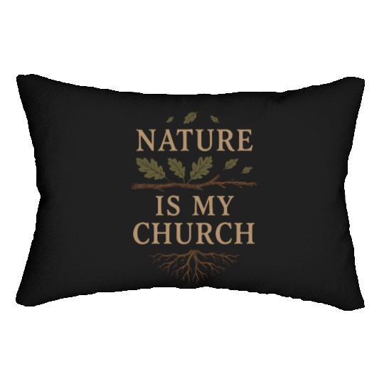 Pagan Pride Wiccan Lifestyle Earth Magic Witch Lumbar Pillows