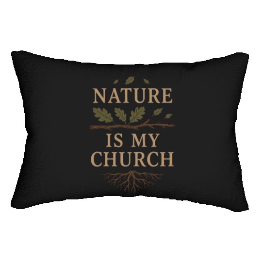 Pagan Pride Wiccan Lifestyle Earth Magic Witch Lumbar Pillows