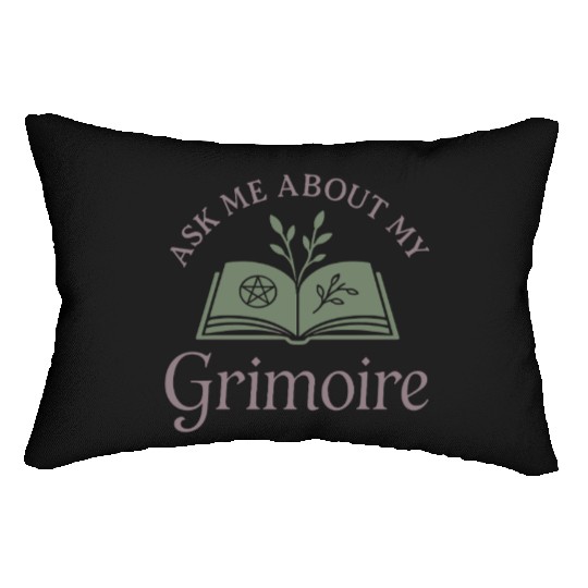 Pagan Pride Wiccan Lifestyle Earth Magic Witch Lumbar Pillows