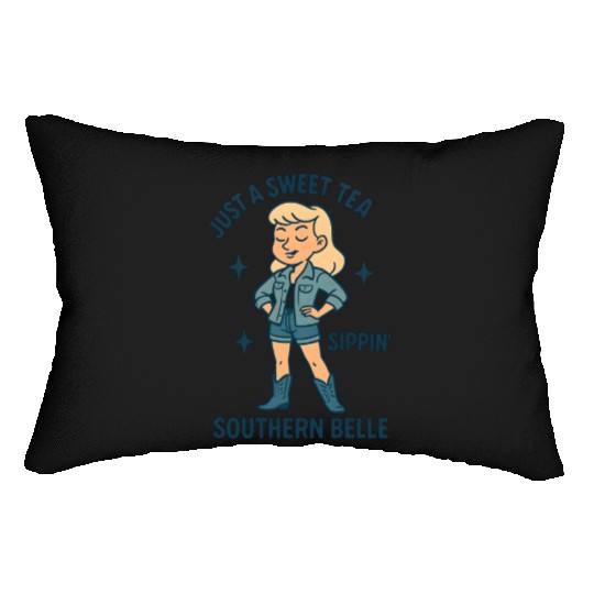 Sweet Tea Southern Belle Lumbar Pillows