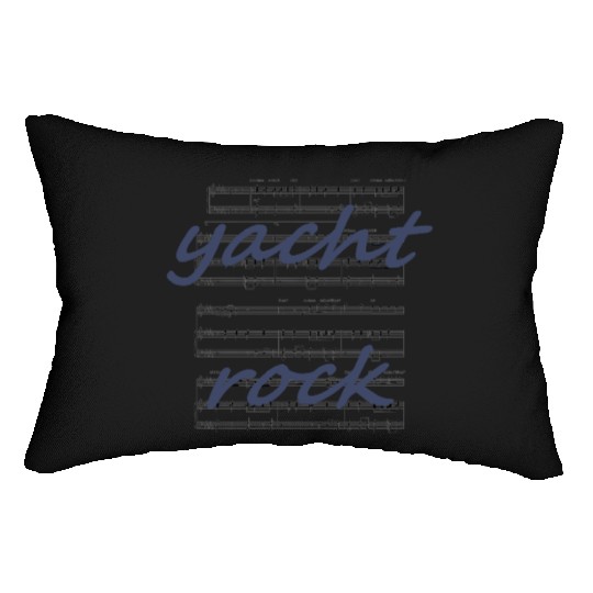 Yacht Rock Sheet Music Lumbar Pillows