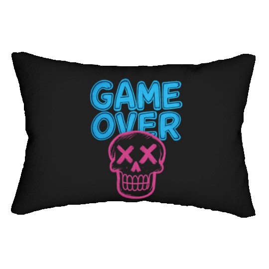 GAME OVER GLOW Lumbar Pillows
