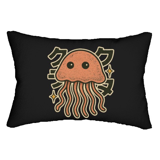 Kawaii Jellyfish Japanese Lumbar Pillows