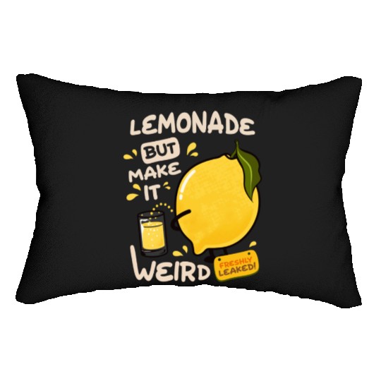 Lemonade Freshly Leaked Lumbar Pillows