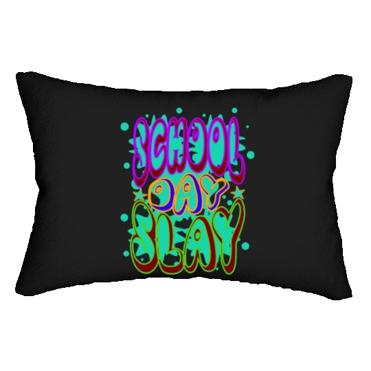 School Day Slay Lumbar Pillows