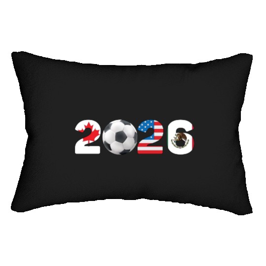 Get Ready for History 2026 World Cup Canada Lumbar Pillows