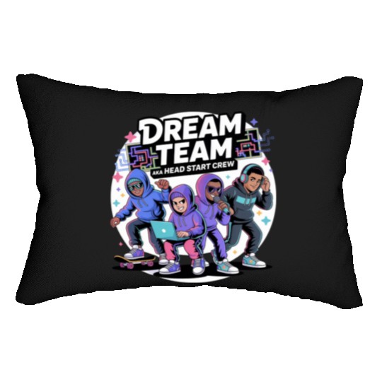 Dream Team Vibes: Head Start Crew Edition Lumbar Pillows