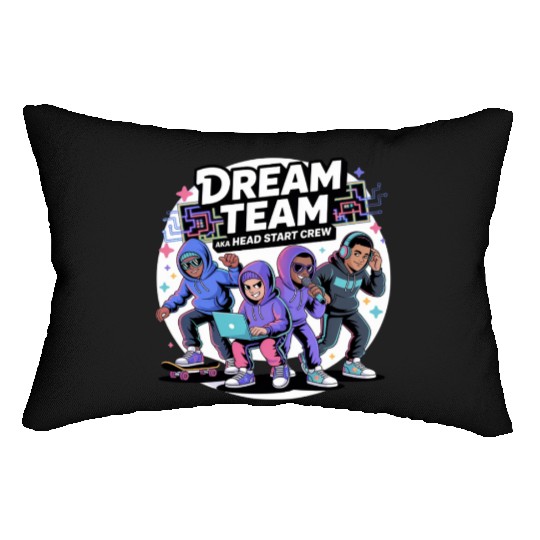 Dream Team Vibes: Head Start Crew Edition Lumbar Pillows