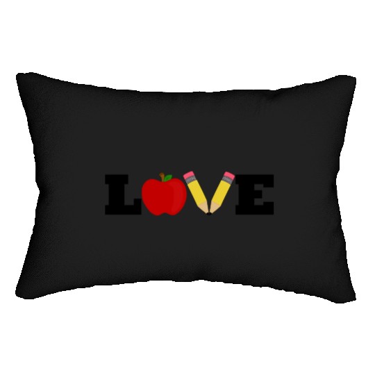 LOVE - School Lumbar Pillows