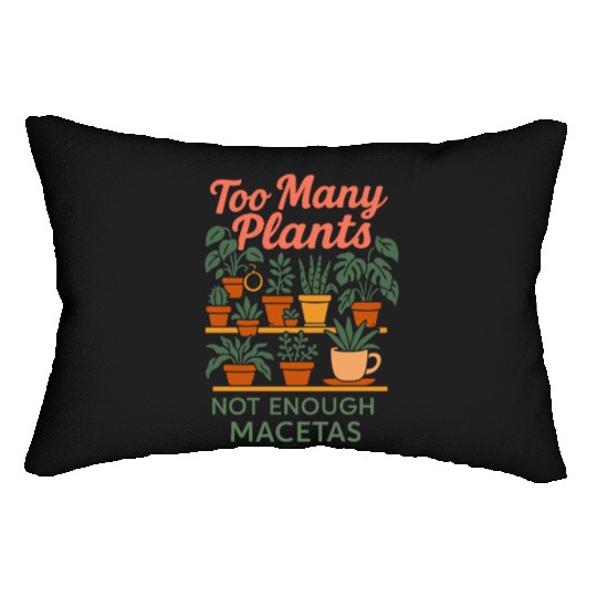 Plantita Latina Plant Mom Plantita Life Hispanic Lumbar Pillows