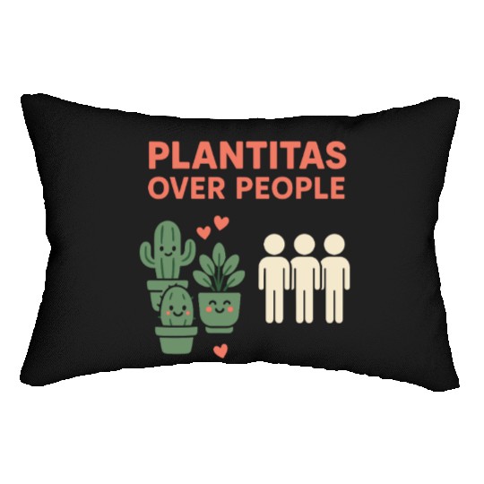 Plantita Latina Plant Mom Plantita Life Hispanic Lumbar Pillows
