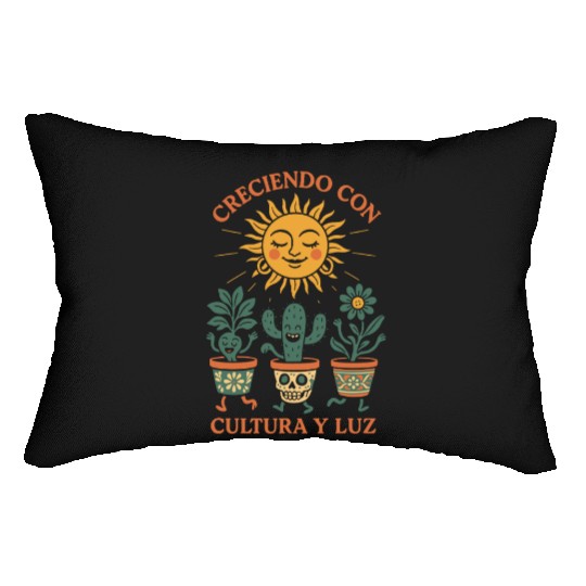 Plantita Latina Plant Mom Plantita Life Hispanic Lumbar Pillows