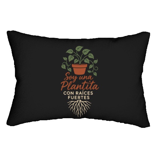 Plantita Latina Plant Mom Plantita Life Hispanic Lumbar Pillows