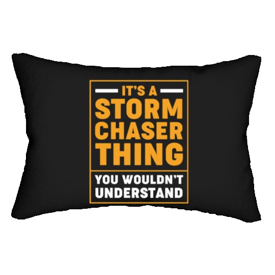 Storm Chaser Stormtrooper Weather Lumbar Pillows